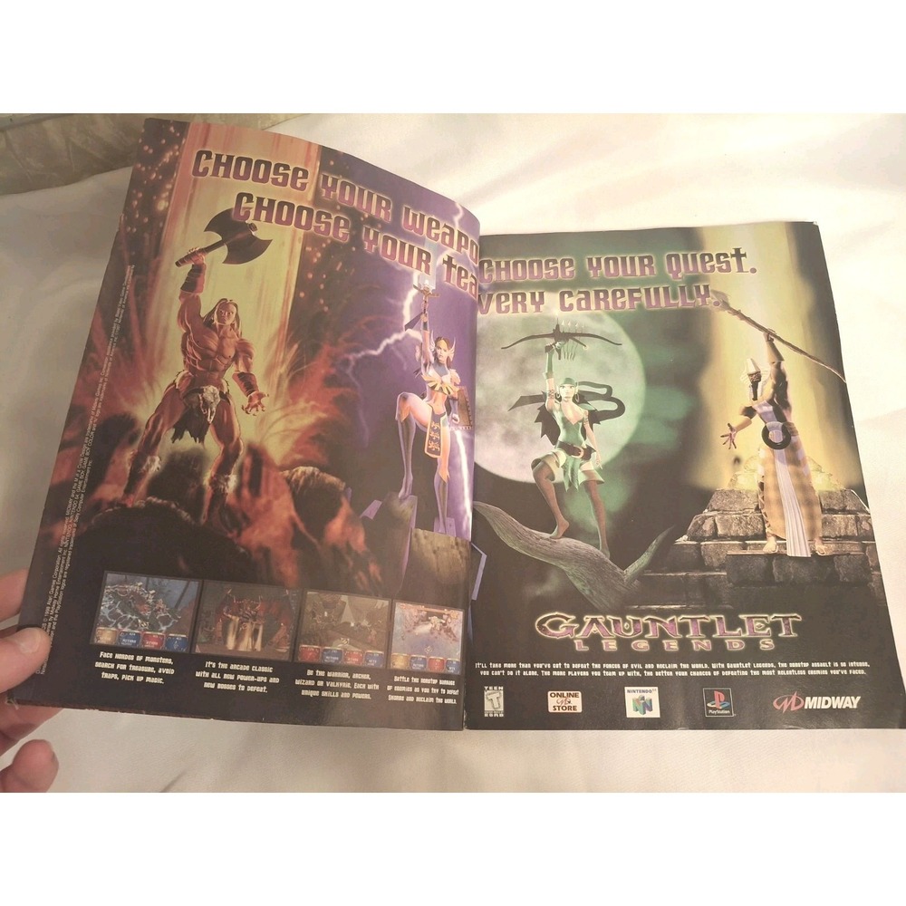 EGM Electronic Gaming October 1999 #123 Spider-Man Magazine Resident Evil 3 Ad - Picture 12 of 16